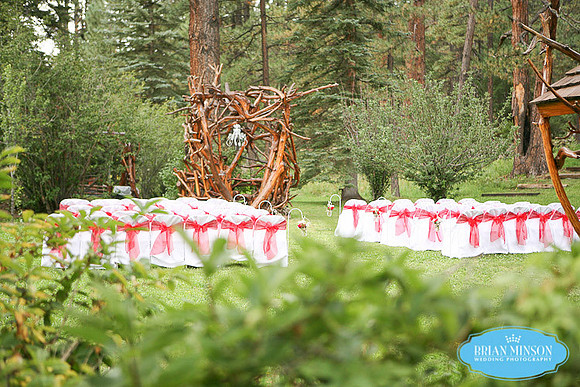 Molly Butlers Lodge Johnson Retreat Greer AZ Wedding Brian Minson