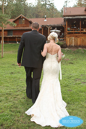 Molly Butlers Lodge Johnson Retreat Greer AZ Wedding Brian Minson