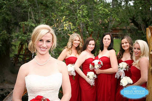 Molly Butlers Lodge Johnson Retreat Greer AZ Wedding Brian Minson