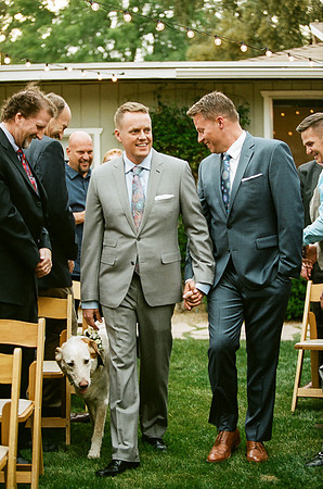 Phoenix Arizona Gay Wedding Film Kodak Portra Pentax Canon Brian