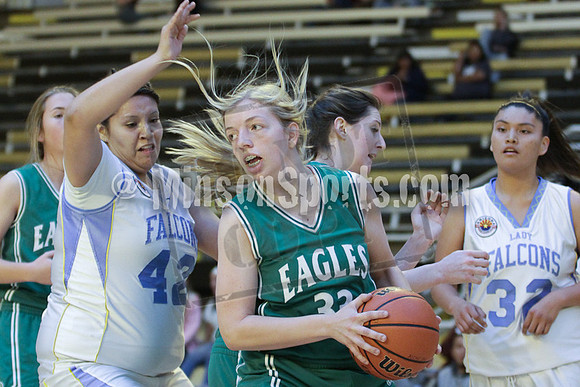 Blue Ridge Yellow Jackets vs Chinle Wildcats Girls Basketball