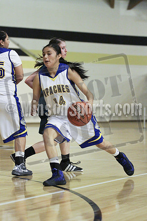 Blue Ridge Yellow Jackets vs Chinle Wildcats Girls Basketball