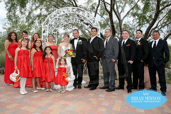 las sendas trailhead mesa az wedding photography Brian Minson