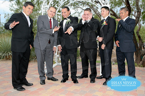 las sendas trailhead mesa az wedding photography Brian Minson