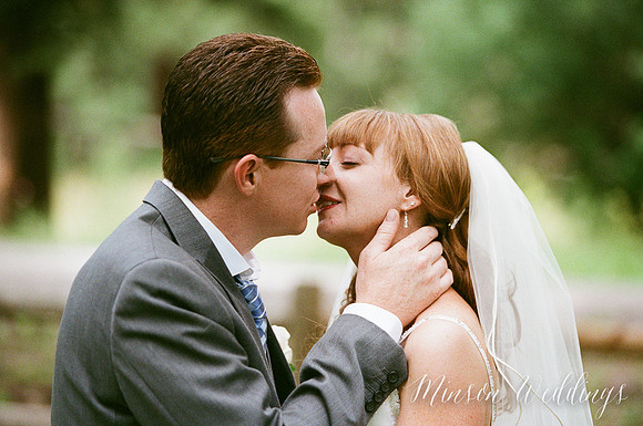 Red Setter Greer Arizona Minson Wedding Photo rustic mounitan kodak pentax645