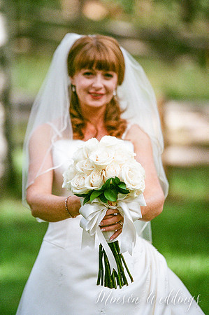Red Setter Greer Arizona Minson Wedding Photo rustic mounitan kodak pentax645