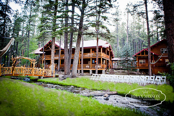 Chere & Mitch Wedding Red Setter Greer Arizona Brian Minson Photography