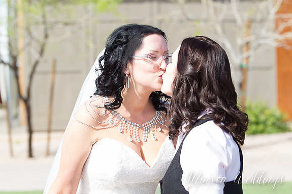 The Paseo Wedding Apache Junction Arizona same sex couple modern wedding brian minson photography