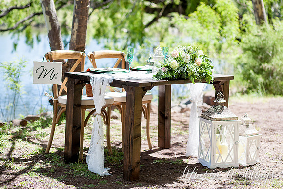Modern rustic outdoor forrest mountian lake wedding arizona lasy oak resort brian minson photography