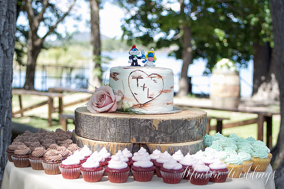 Modern rustic outdoor forrest mountian lake wedding arizona lasy oak resort brian minson photography