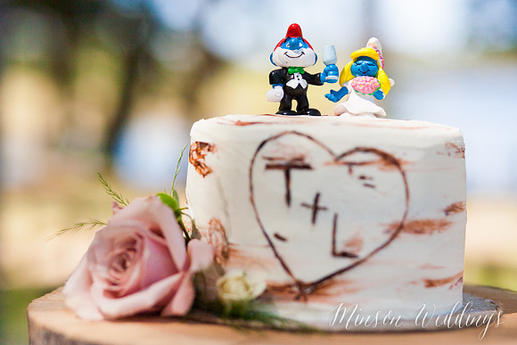 Modern rustic outdoor forrest mountian lake wedding arizona lasy oak resort brian minson photography