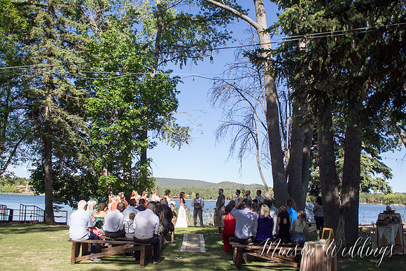 Modern rustic outdoor forrest mountian lake wedding arizona lasy oak resort brian minson photography