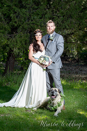 Modern rustic outdoor forrest mountian lake wedding arizona lasy oak resort brian minson photography