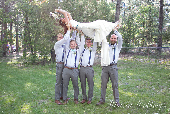 Modern rustic outdoor forrest mountian lake wedding arizona lasy oak resort brian minson photography
