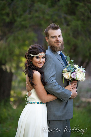 Modern rustic outdoor forrest mountian lake wedding arizona lasy oak resort brian minson photography