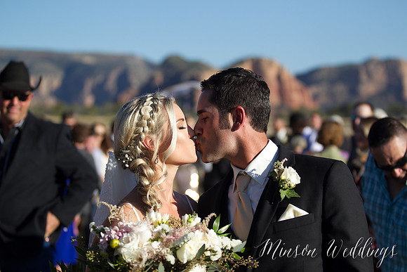 Beautiful Sedona Red Rock Wedding Arizona Brian Minson Mesa Grill Brian Minson
