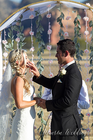 Beautiful Sedona Red Rock Wedding Arizona Brian Minson Mesa Grill Brian Minson