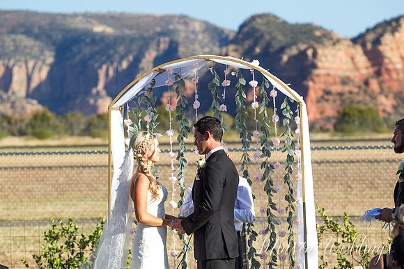 Beautiful Sedona Red Rock Wedding Arizona Brian Minson Mesa Grill Brian Minson