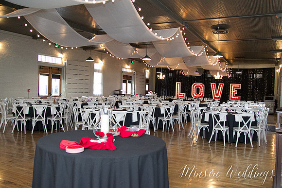 Aszia and Christian Billings Montana Old Train Station Depot Winter Wedding Brian Minson PHotography