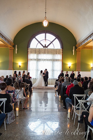 Aszia and Christian Billings Montana Old Train Station Depot Winter Wedding Brian Minson PHotography