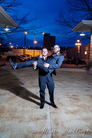 Aszia and Christian Billings Montana Old Train Station Depot Winter Wedding Brian Minson PHotography