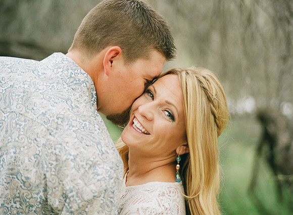 Desert Engagement Session Kodak Portra Minson Weddings Arziona