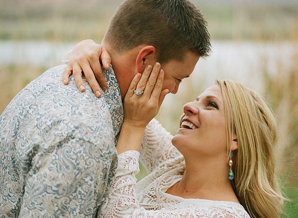 Desert Engagement Session Kodak Portra Minson Weddings Arziona