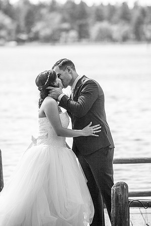 Modern Mountain Wedding in Arizona lakeside brian minson photography