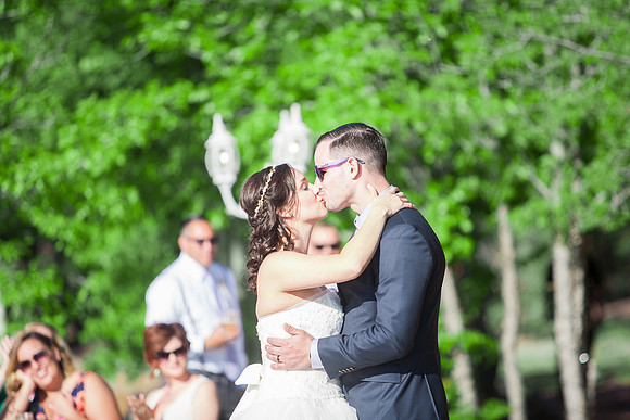 Modern Mountain Wedding in Arizona lakeside brian minson photography