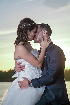 Modern Mountain Wedding in Arizona lakeside brian minson photography