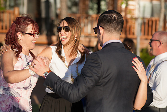 Modern Mountain Wedding in Arizona lakeside brian minson photography